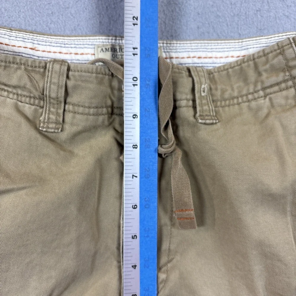 American Eagle Shorts Mens 30 Khaki Cargo Rugged Outdoor Utility Cotton 01977‎